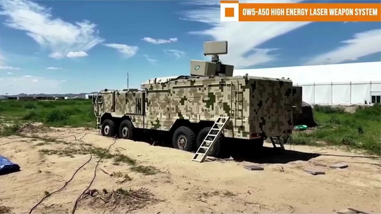 OW5 A50 Chinese Laser Air Defense System (BB)